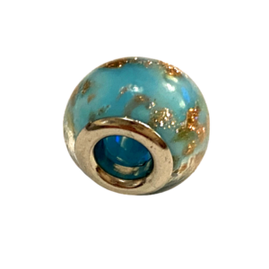 Aqua Blue Pandora Stock Bead
