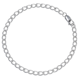 Sterling silver chain bracelet - 7inch