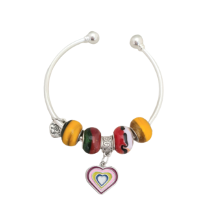 Ladies solid cuff bangle