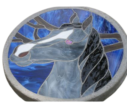 Stained Glass Memorial Stepping Stone - Image 5