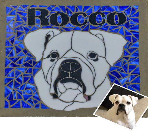 Stained Glass Memorial Stepping Stone - Image 4